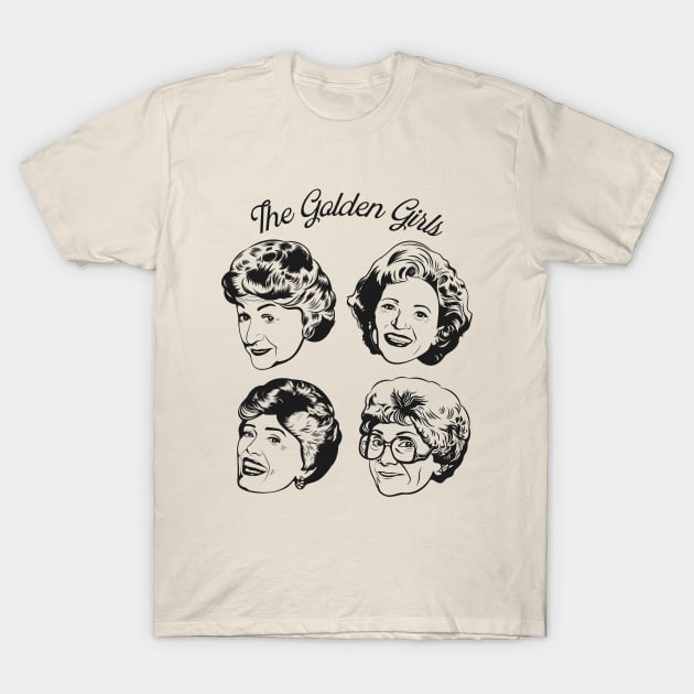 Golden Girls (V1) T-Shirt by PlaidDesign